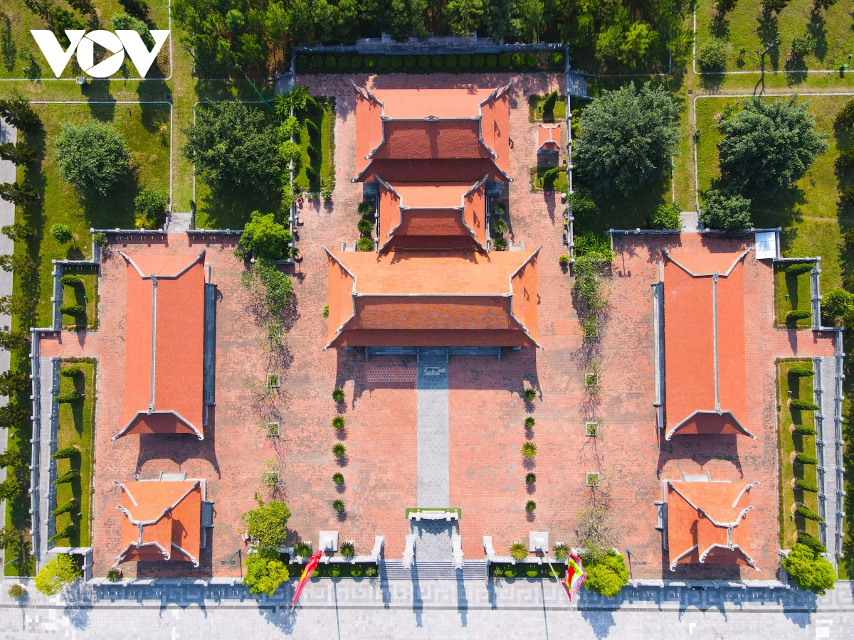 Xuong Giang Ancient Citadel seen from above