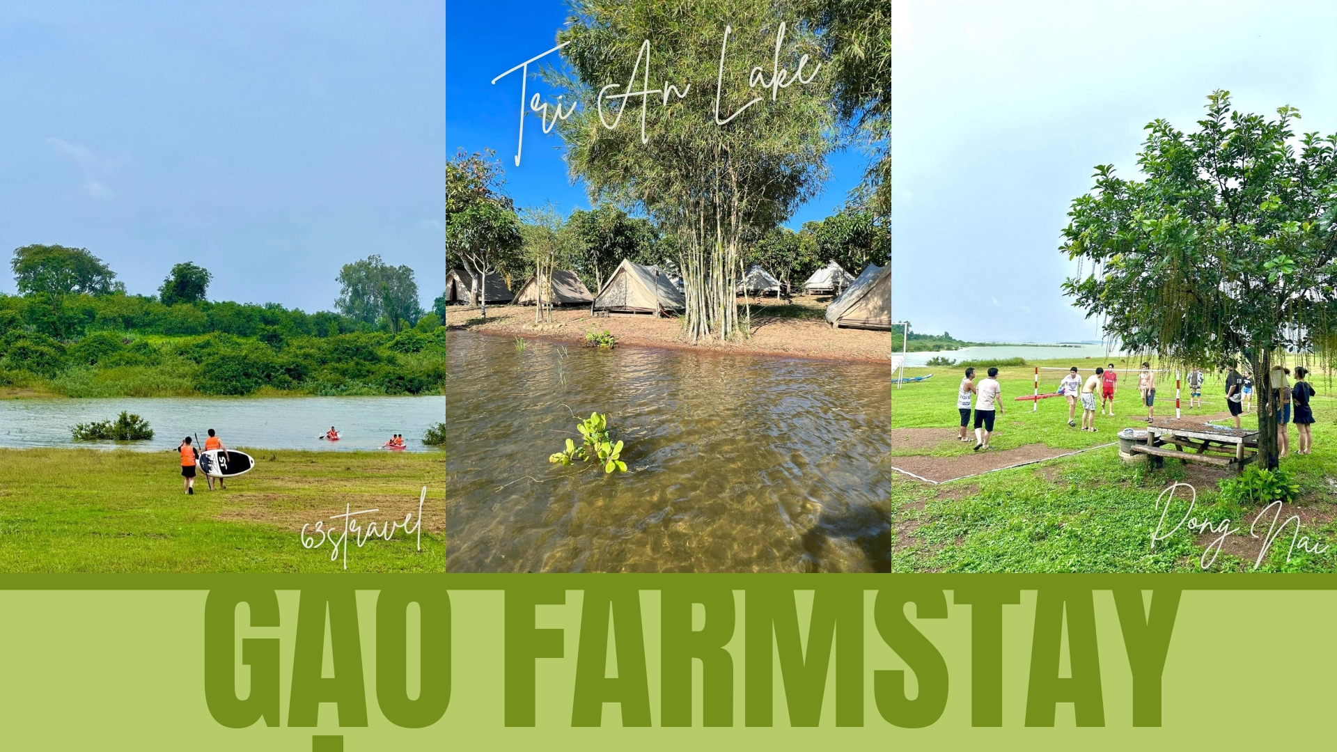 "Gạo Farmstay" Bên Hồ Trị An : Trạm Dừng Chân Yên Bình Cho Kỳ Nghỉ Ngắn Ngày