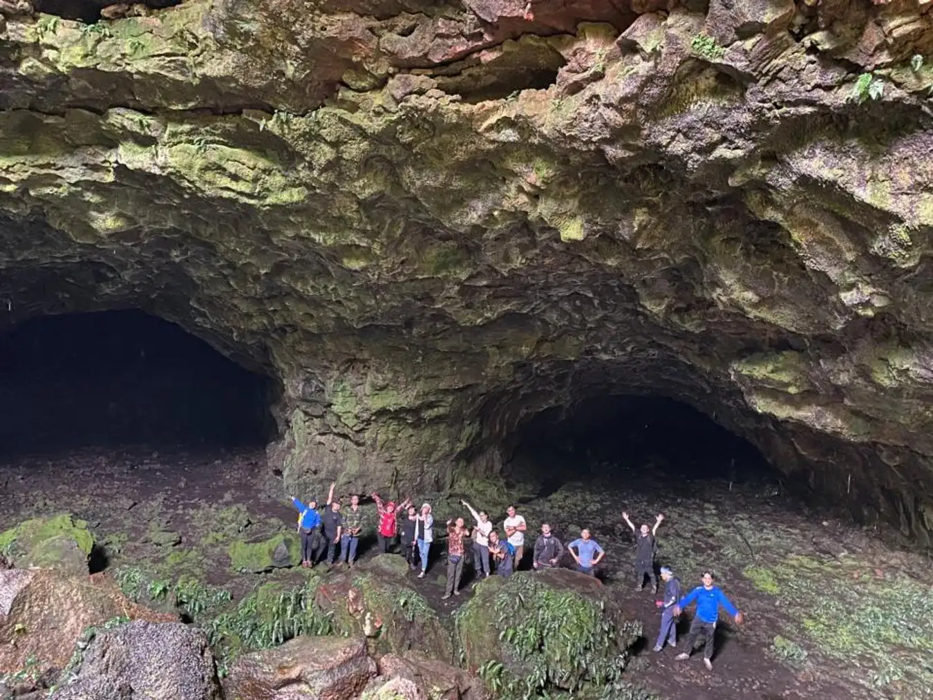 Chu Bluk volcanic cave