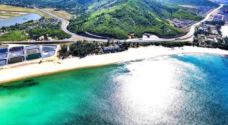 Hoanh Son Beach - Aerial view