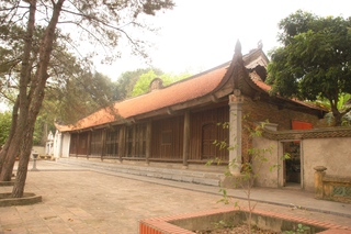 Peaceful corner at Duc La Temple