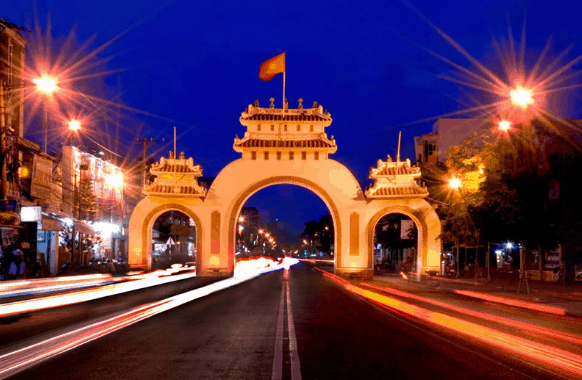 Architecture and history of Tam Quan Rach Gia gate