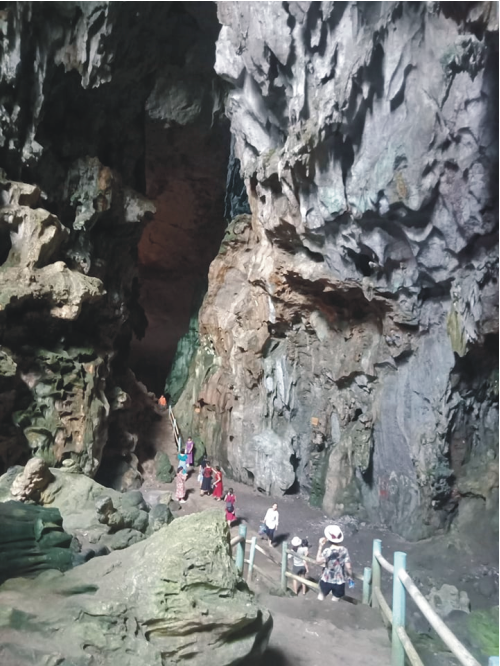 Visitors to the Phoenix Cave