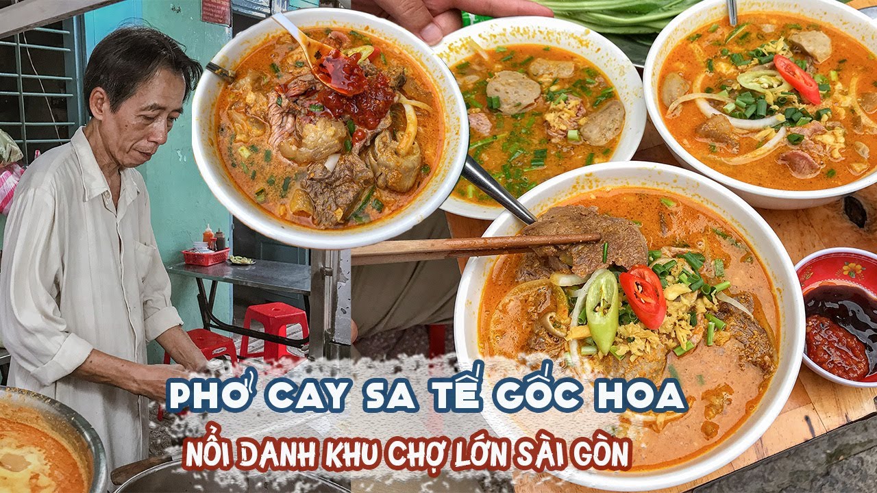 Phở sa tế Cao Văn Lầu 40 năm hút khách nhờ nước lèo đậu phộng độc đáo