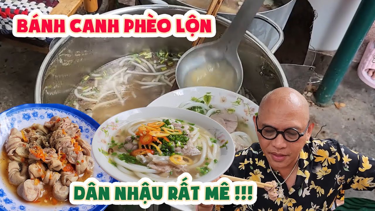 Tra Vinh에 오셔서 Ba 아줌마의 Banh Canh "Pheo Lon" 이름을 들으면 누구나 궁금해하고 한 번 먹어보고 싶어집니다!