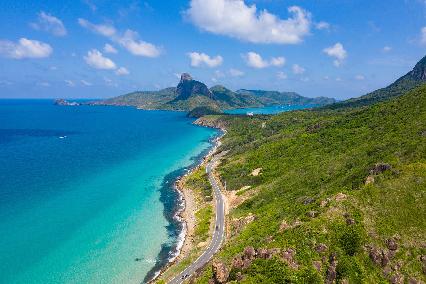 Con Dao - An aerial view