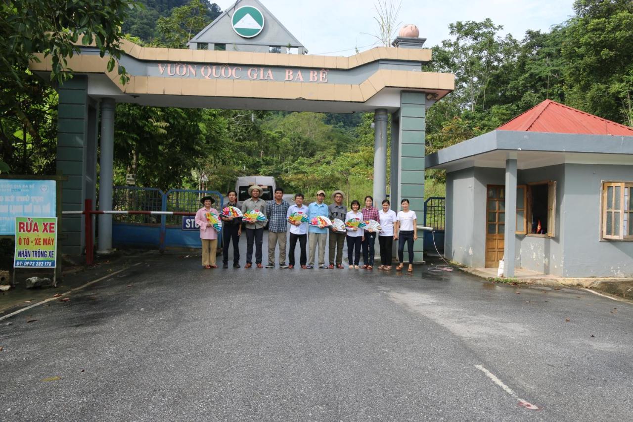 Tourists visit Ba Be National Park