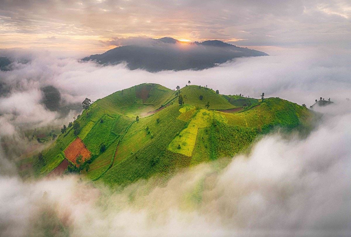 Image Vũ Trung image beautiful image beautiful image beautiful image beautiful - Chu Dang Ya volcano is truly a paradise for those who love the ...