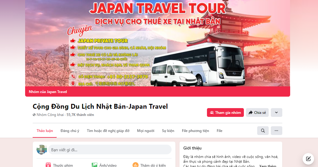 Cộng Đồng Du Lịch Nhật Bản – Japan Travel