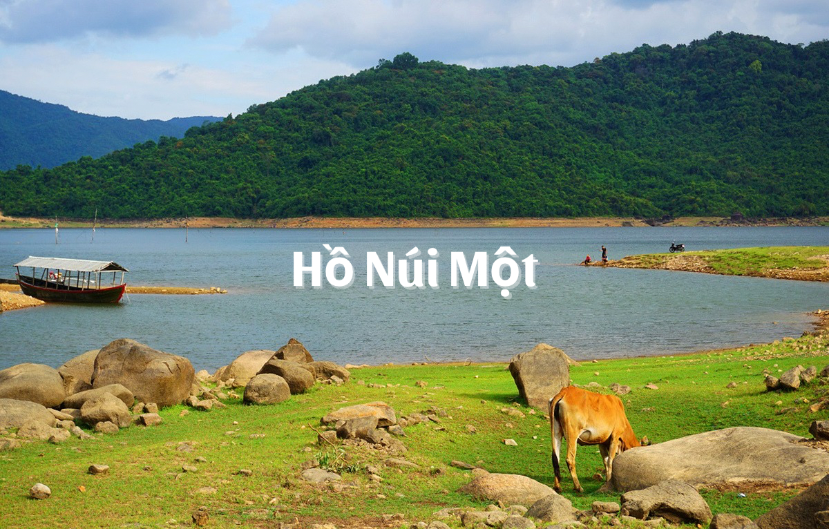 Hồ Núi Một - nơi chứa những cơn gió trong lành