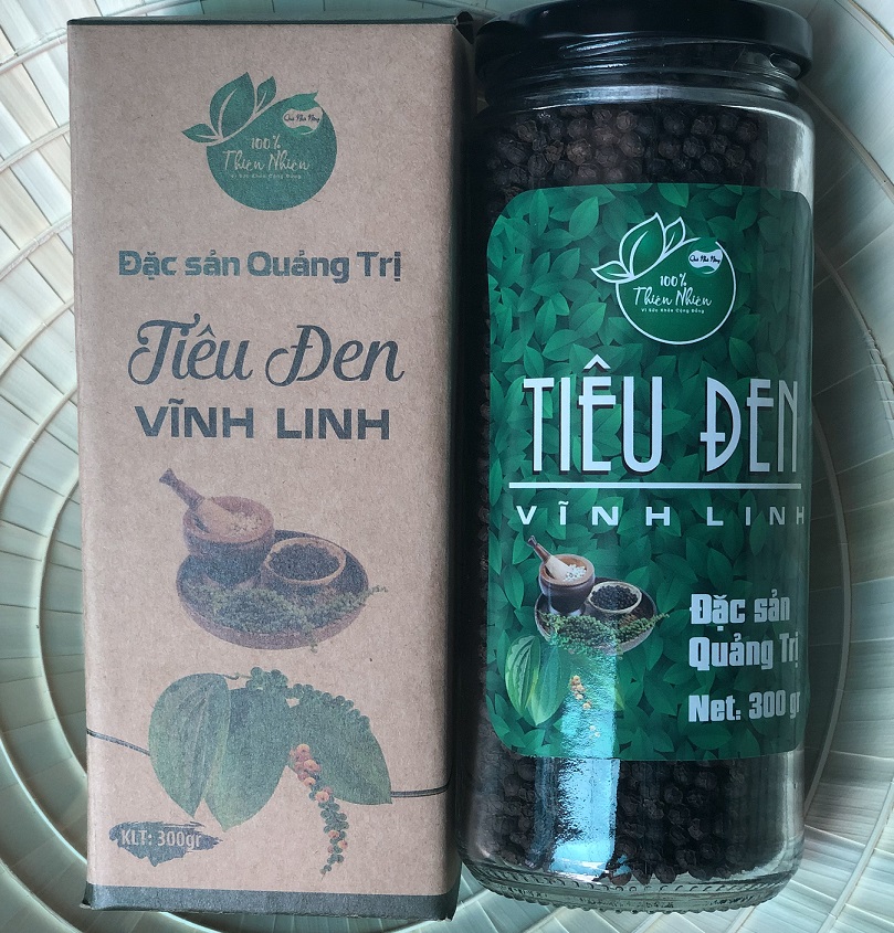 Hồ tiêu đen Vĩnh Linh - Món quà tặng ý nghĩa dành cho người thân