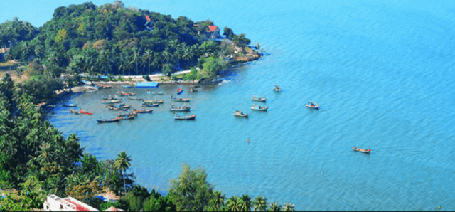 Pirate Island - View from above