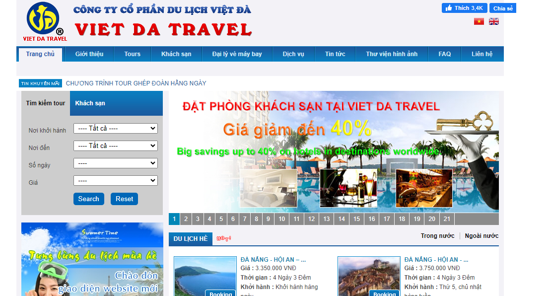 Công ty du lịch lữ hành Việt Đà Travel