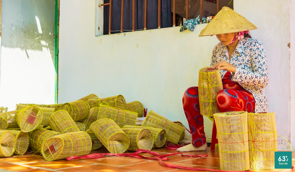 Ghé thăm làng đan lọp Thới Long tại thành phố Cần Thơ