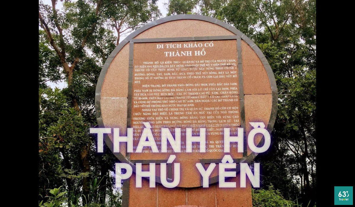 Thành Hồ Phú Yên - Chứng tích của một nền văn hóa Chăm Pa cổ