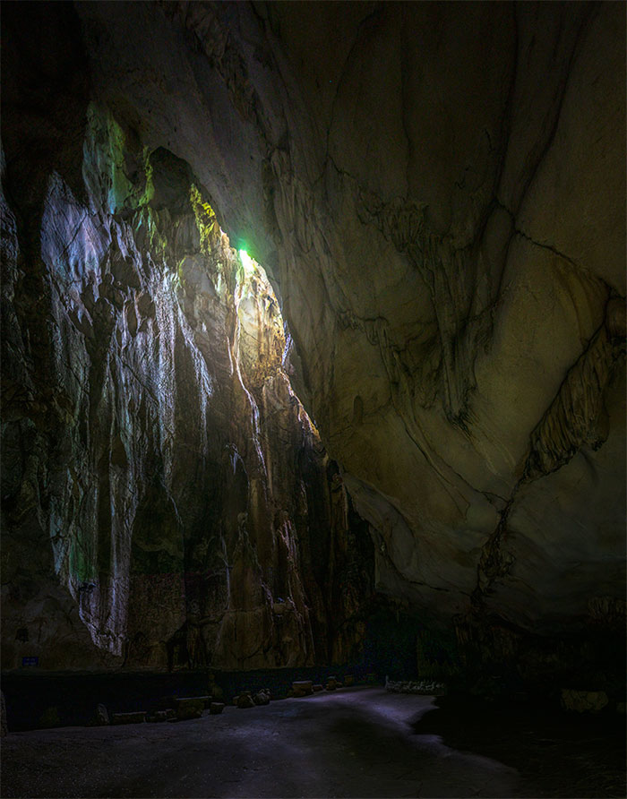 Inside Nhi Thanh Cave