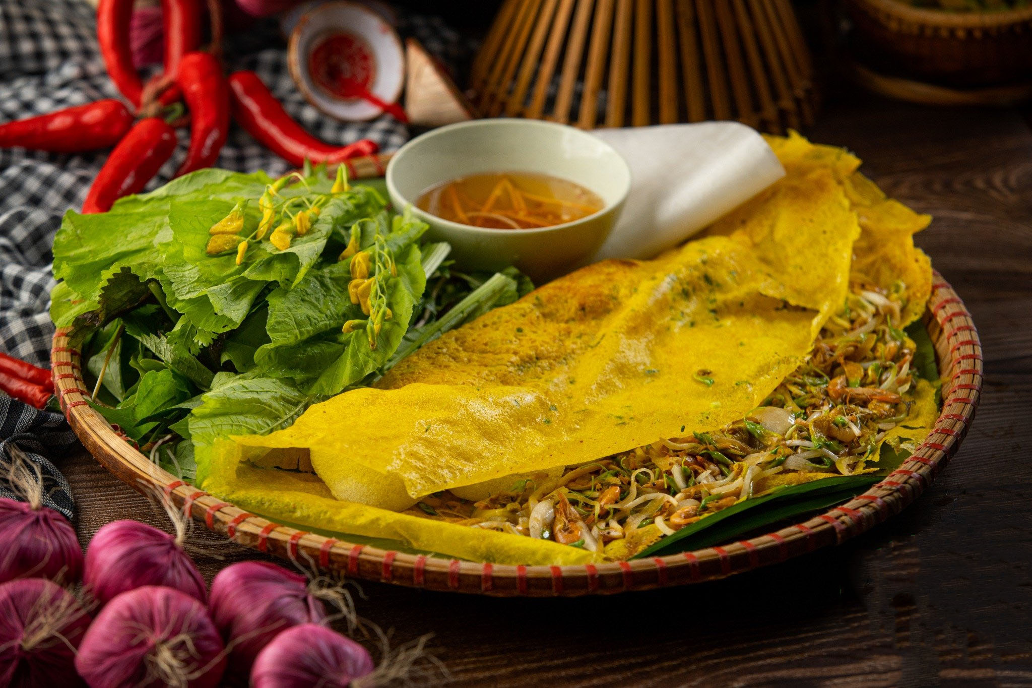 Banh Xeo Bong Dien Dien: The Unique Savory Pancake From Hau Giang