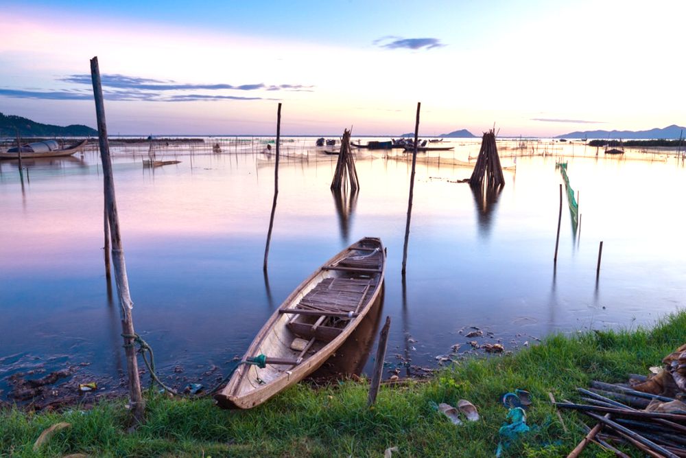 Cau Hai Lagoon 波光粼粼且神奇