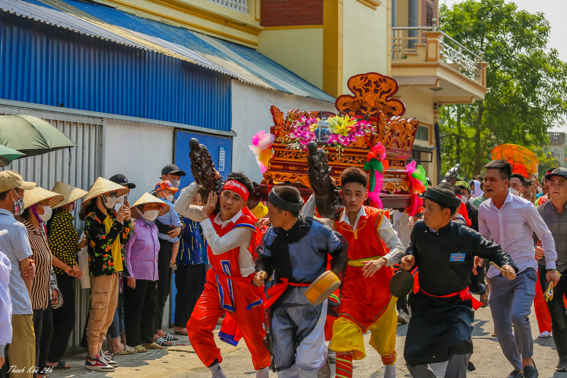 Giải mã lễ hội Kiệu "Bay” ở làng Thanh Khê, Nam Trực, Nam Định