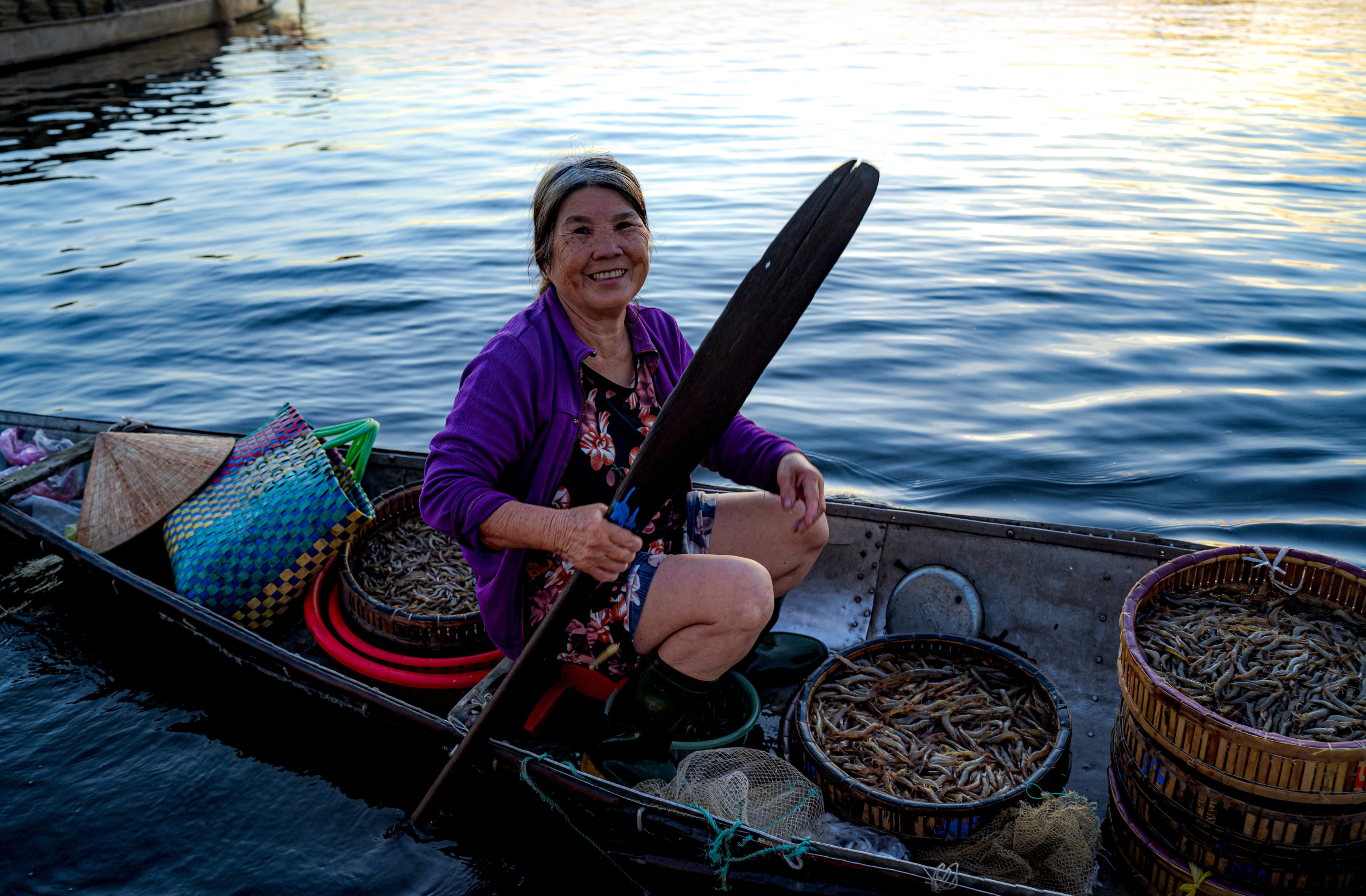   Afternoon on Tam Giang lagoon