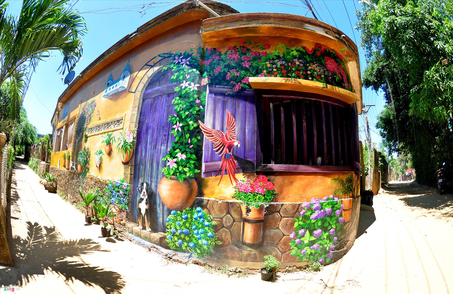 Canh Duong mural village