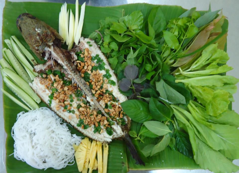 Special dishes of My Khanh tourist village