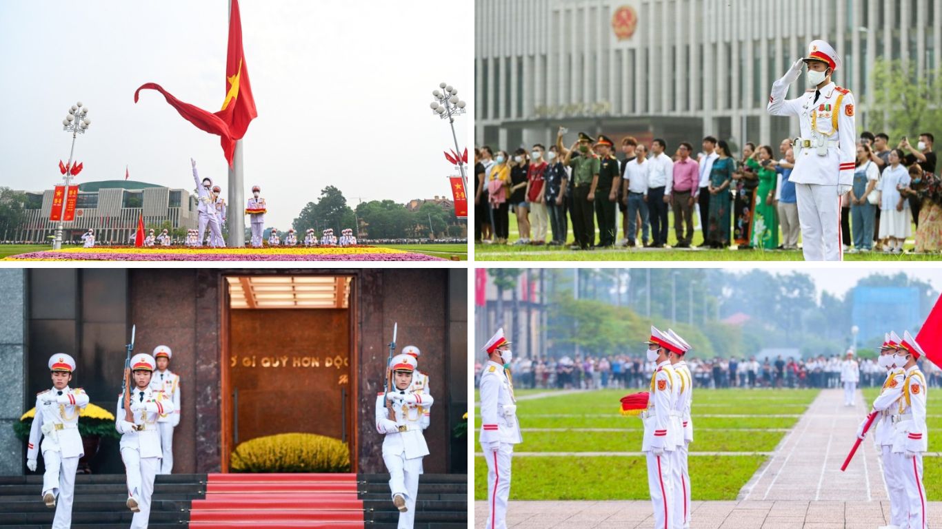 Lễ Thượng Cờ tại Lăng Bác: Khoảnh khắc thiêng liêng không thể bỏ lỡ ở Hà Nội