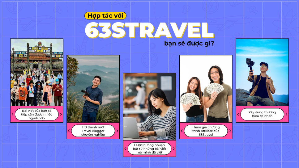 Lợi ích khi hợp tác với 63Stravel