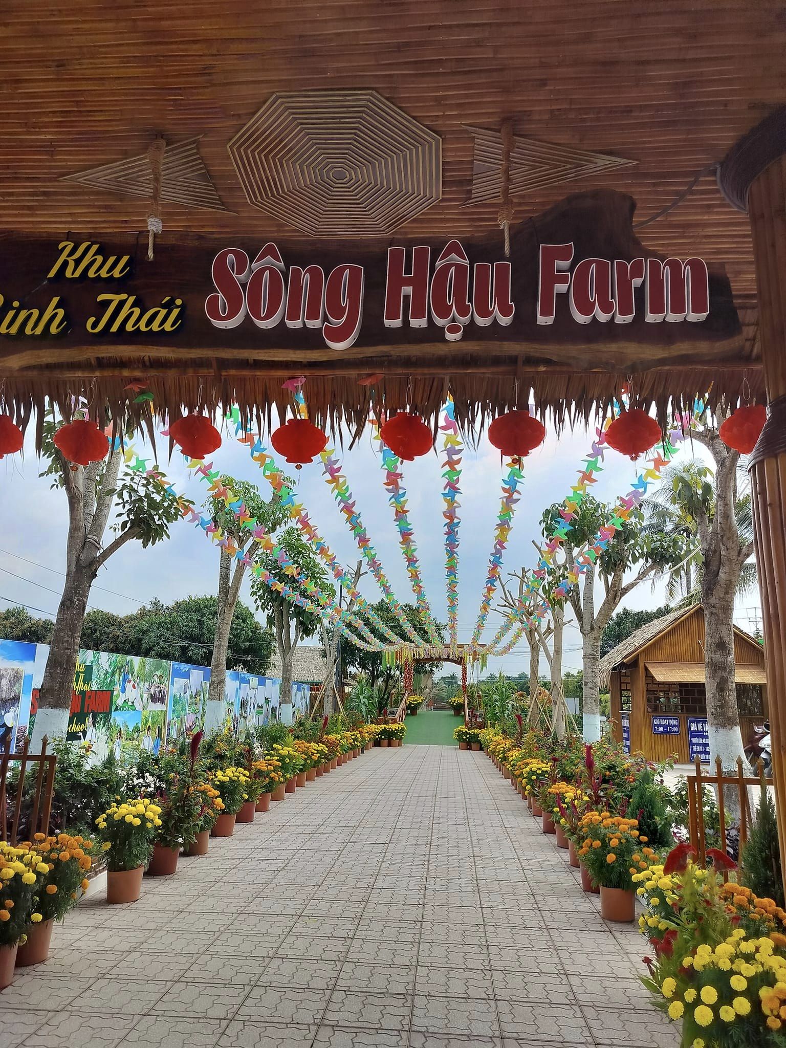 Song Hau Farm ecological area