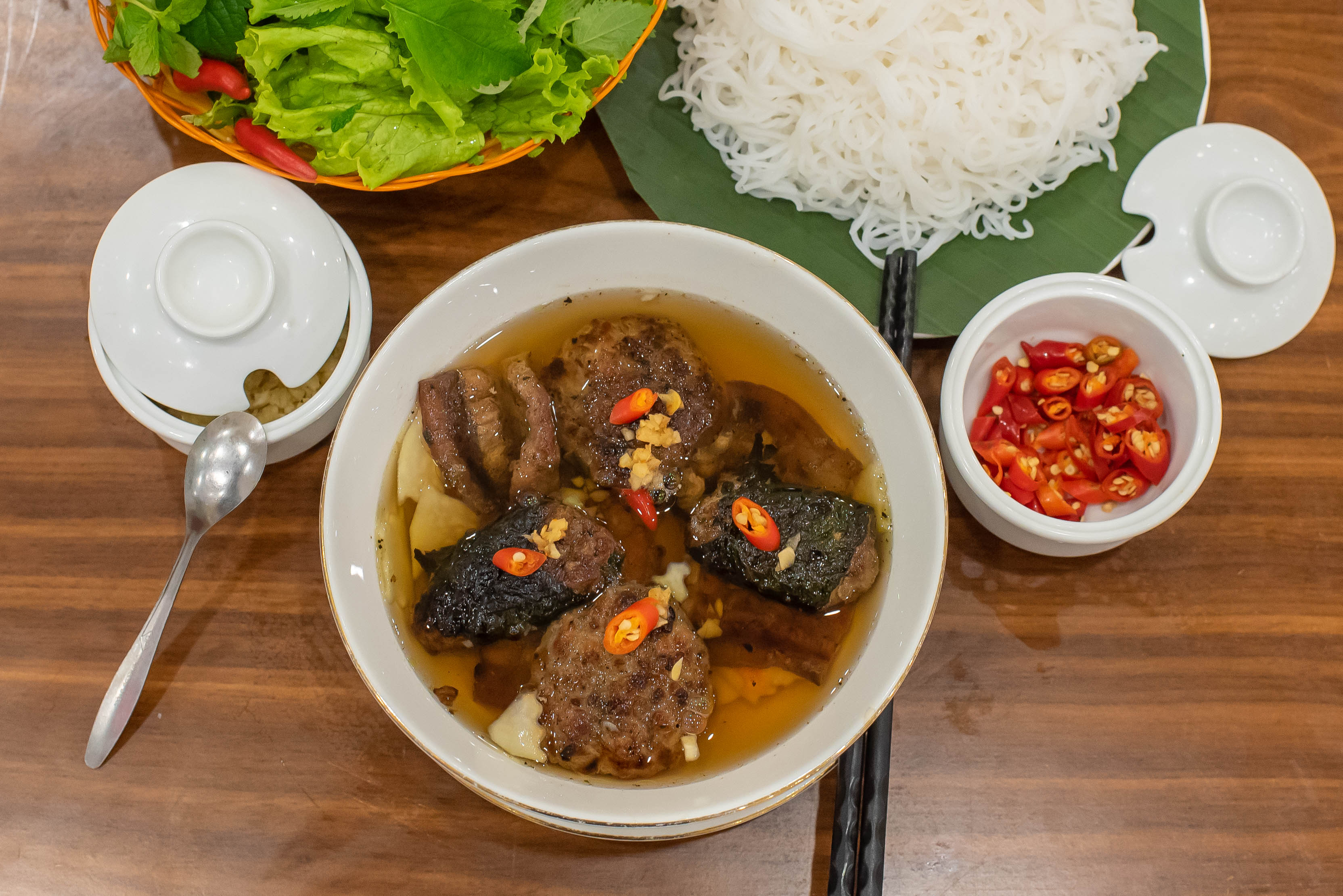 Traditional bun cha