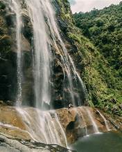 心瀑布——西北山林中隐藏的美景