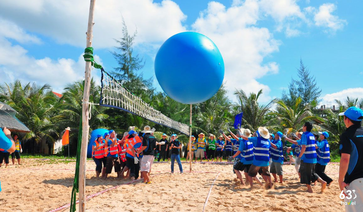 Team building tại biển Đá Nhảy - Quảng Bình