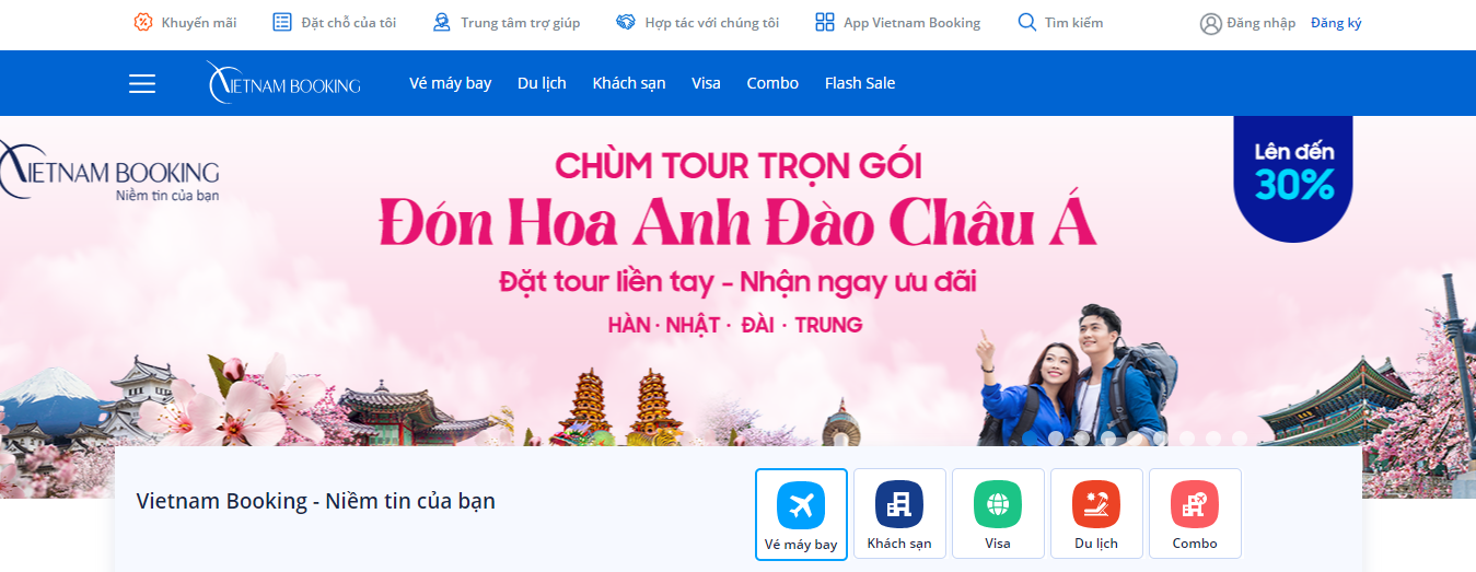 Công ty du lịch Vietnam Booking