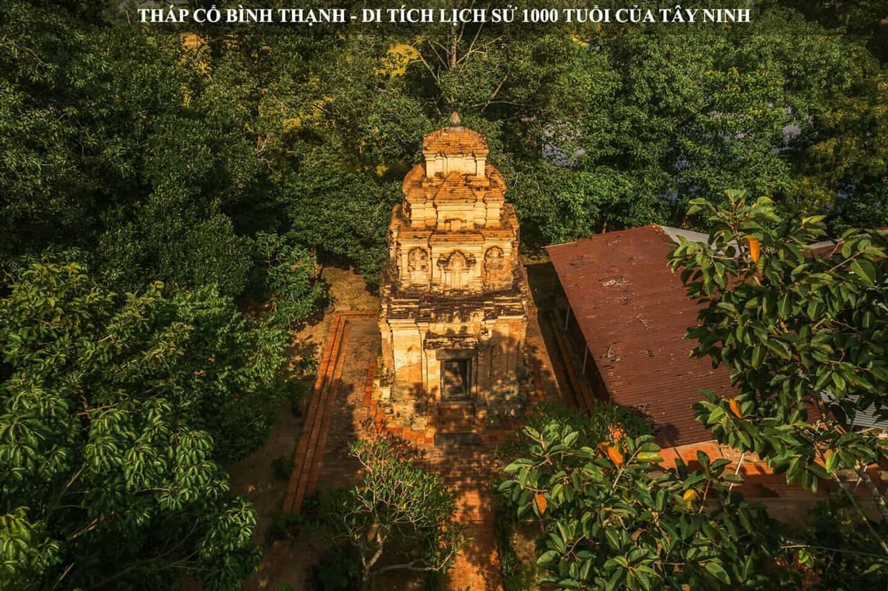 Ancient Tower of Binh Thanh - view from above