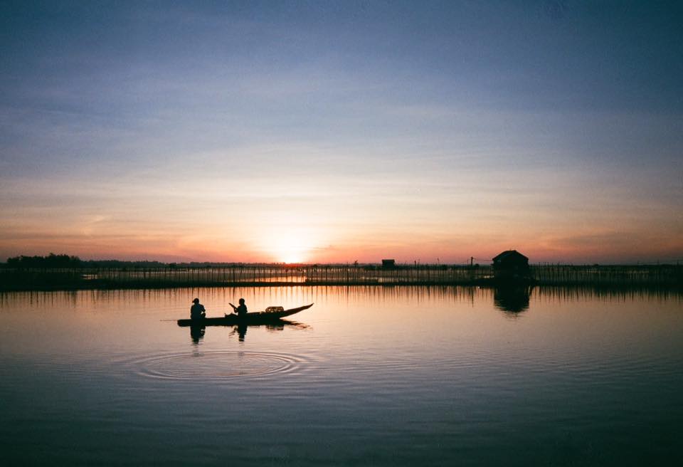 Dawn in Tam Giang Lagoon