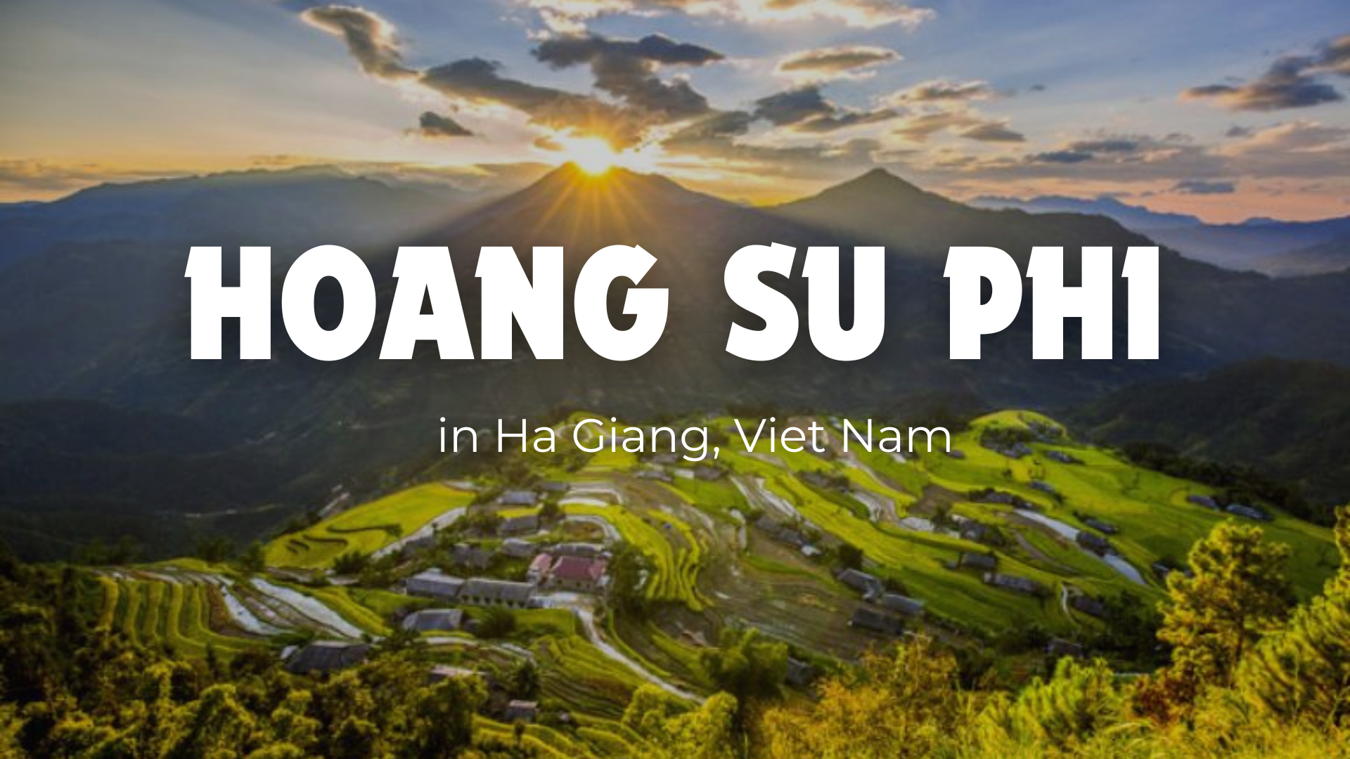 Journey Through Hoang Su Phi: A Colorful and Culturally Rich Autumn Experience