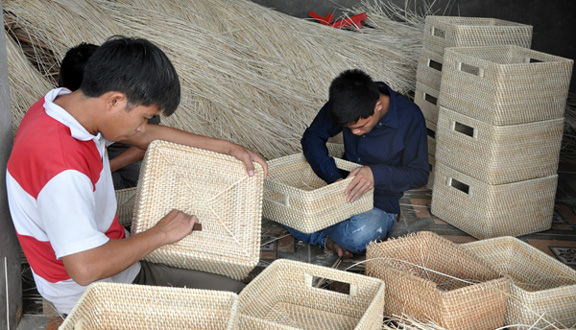 Ngoc Dong rattan and rattan village