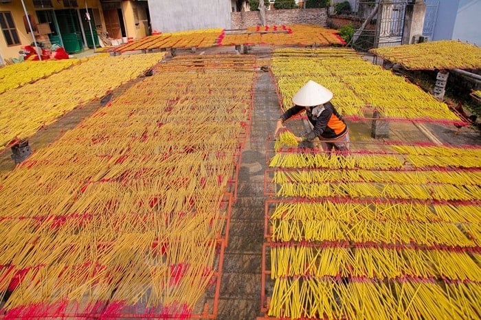 Làng hương xạ Cao Thôn.