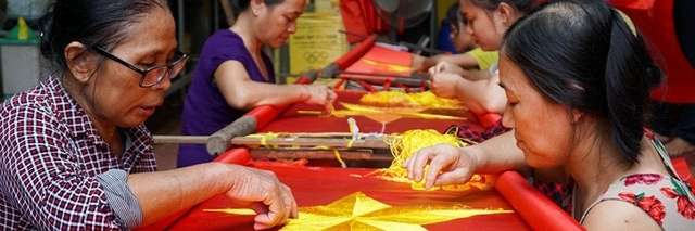 Thanh Ha lace embroidery village