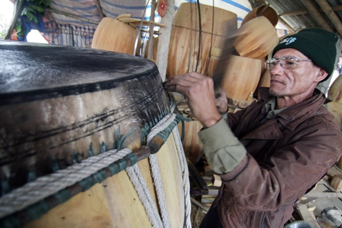 Doi Tam drum village