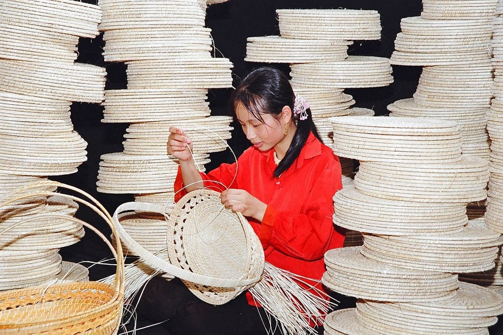 Ngoc Dong rattan and rattan village