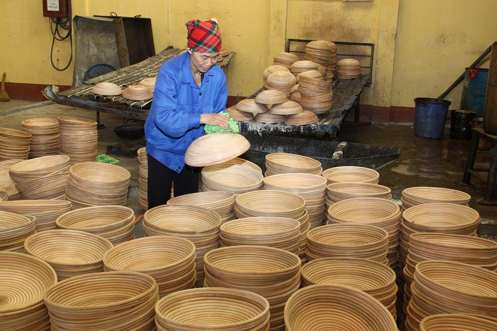 Ngoc Dong rattan and rattan village