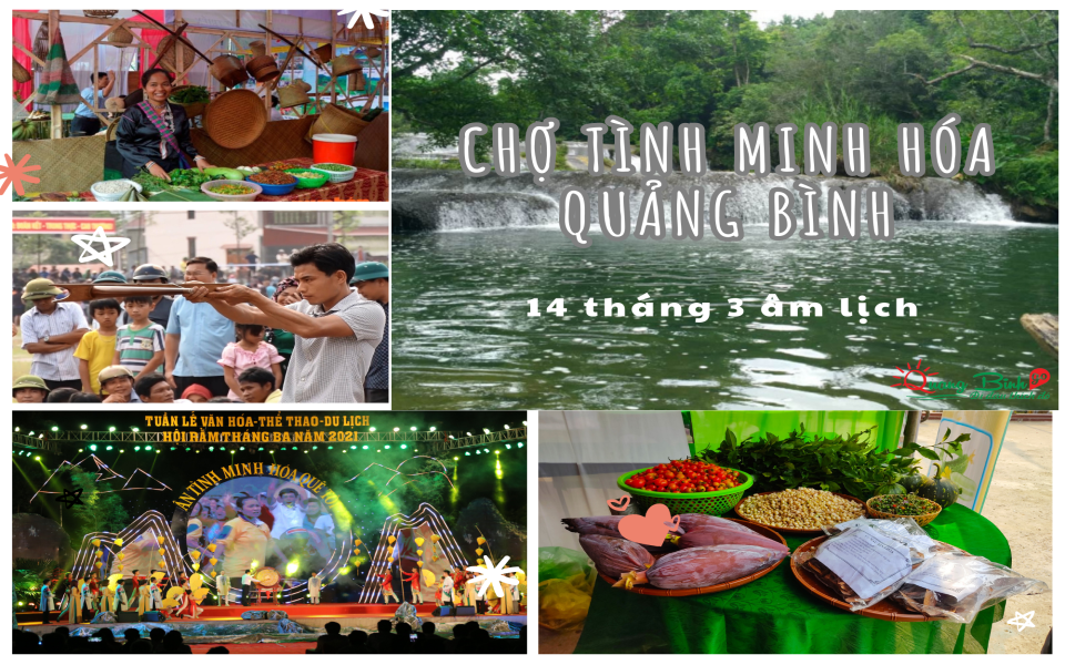 Chợ tình Minh Hóa - Kết duyên, cầu may mắn