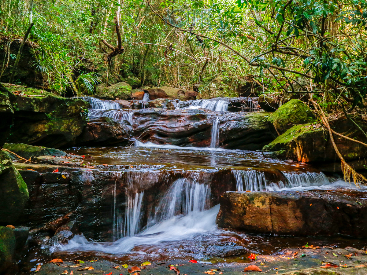 Phu Quoc stream is located in Suoi May hamlet, Duong To commune, Phu Quoc city, Kien Giang province.