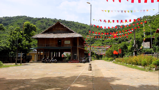 Community tourist area for mountain