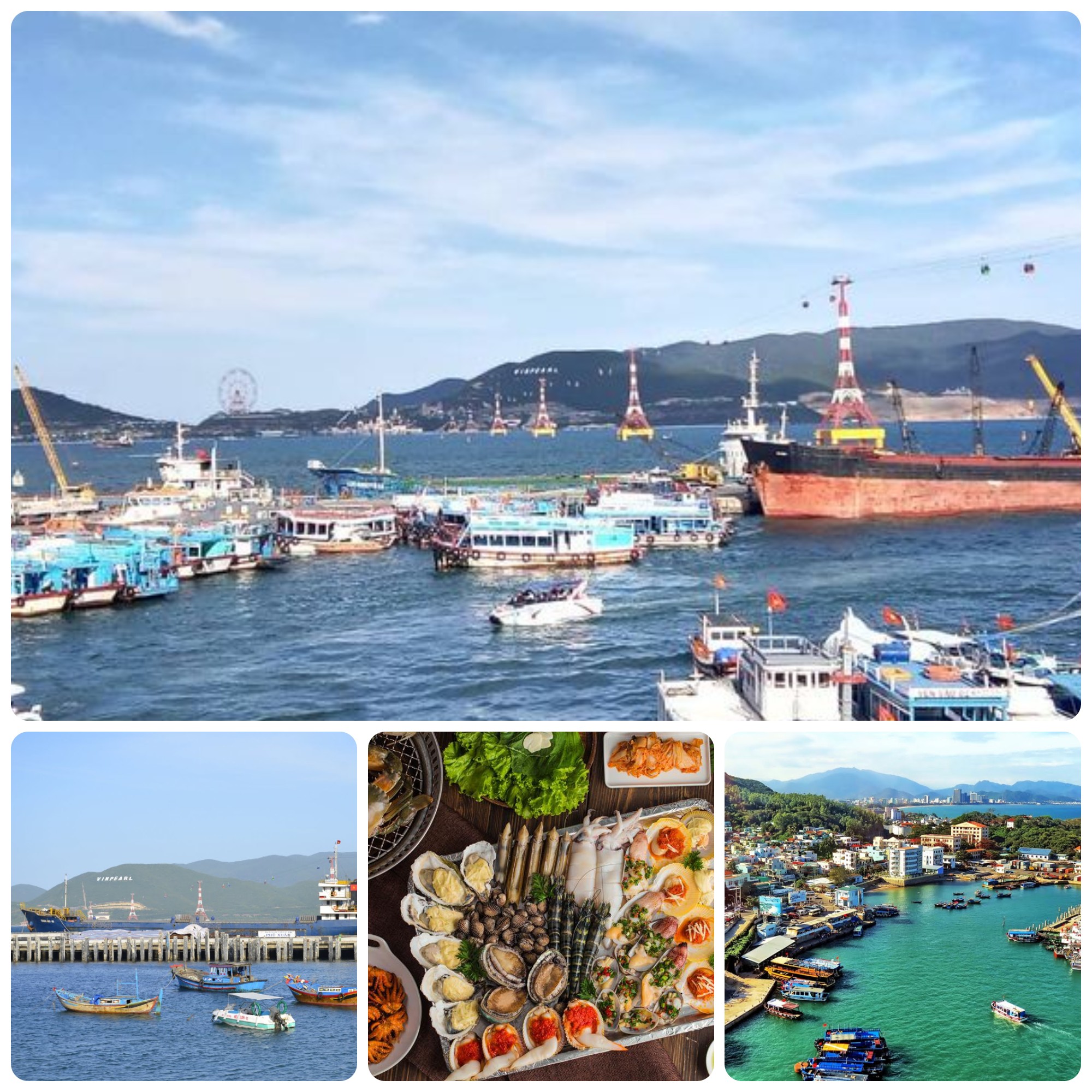 VẺ ĐẸP YÊN BÌNH Ở CẢNG CẦU ĐÁ - NHA TRANG